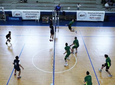 Volleyball Tournament Organized by AUT, North Campus