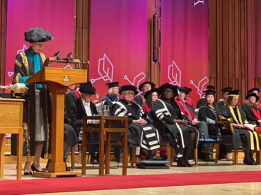 AUT at University of London Graduation and Symposium