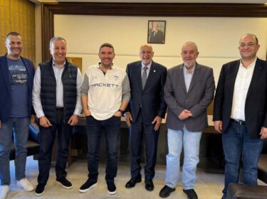 A Delegation From AUT at Zgharta To Discuss Collaboration With Mayor Pierrot Doueihy